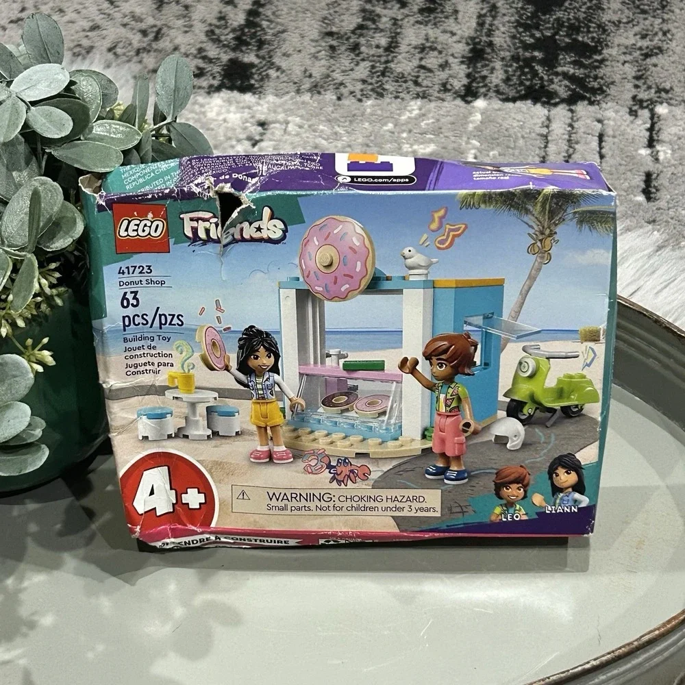 LEGO FRIENDS: Donut Shop (41723) NEW In Sealed Box Ages‎ 4+ (63 Pieces)